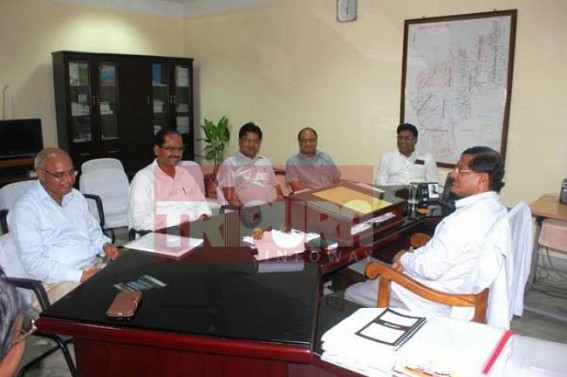 NFR officials met Transport Minister Manik Dey at Secretariat NFR officials met Transport Minister Manik Dey at Secretariat